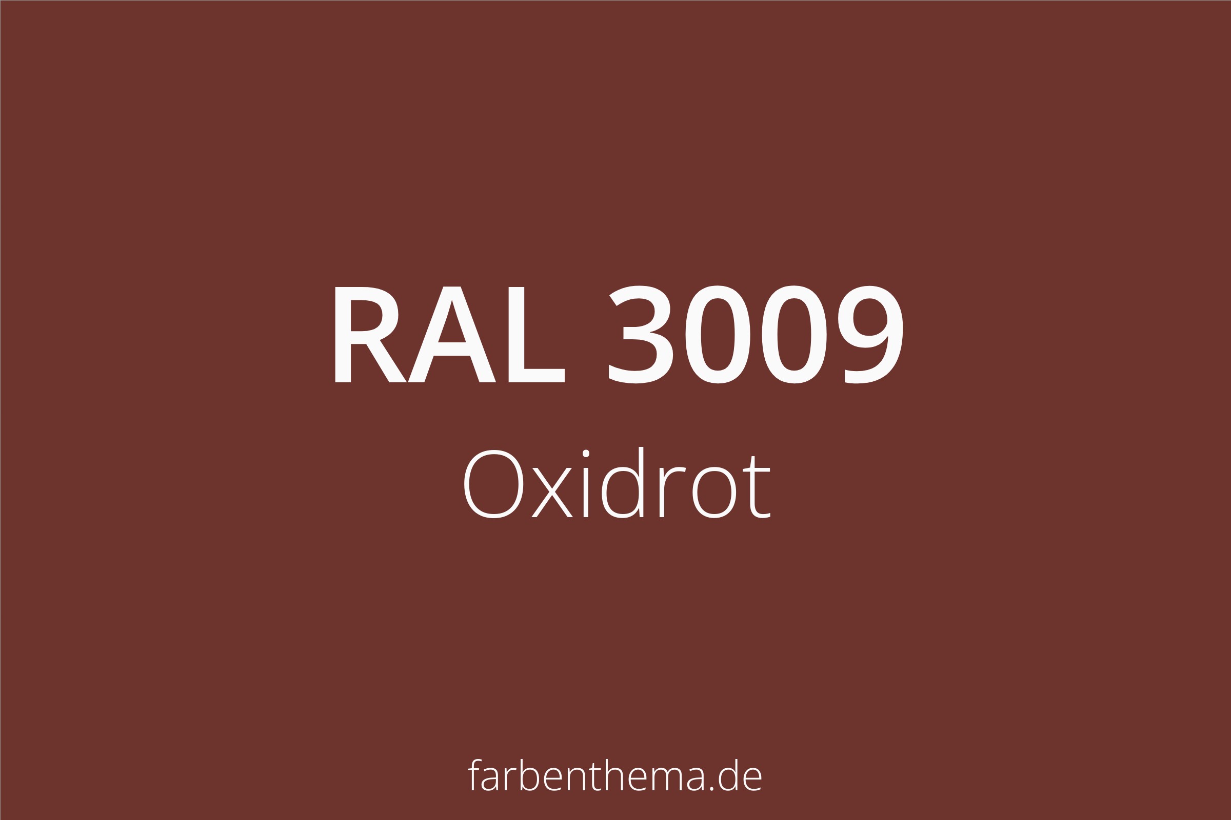 Ral Oxidrot Farbenthema