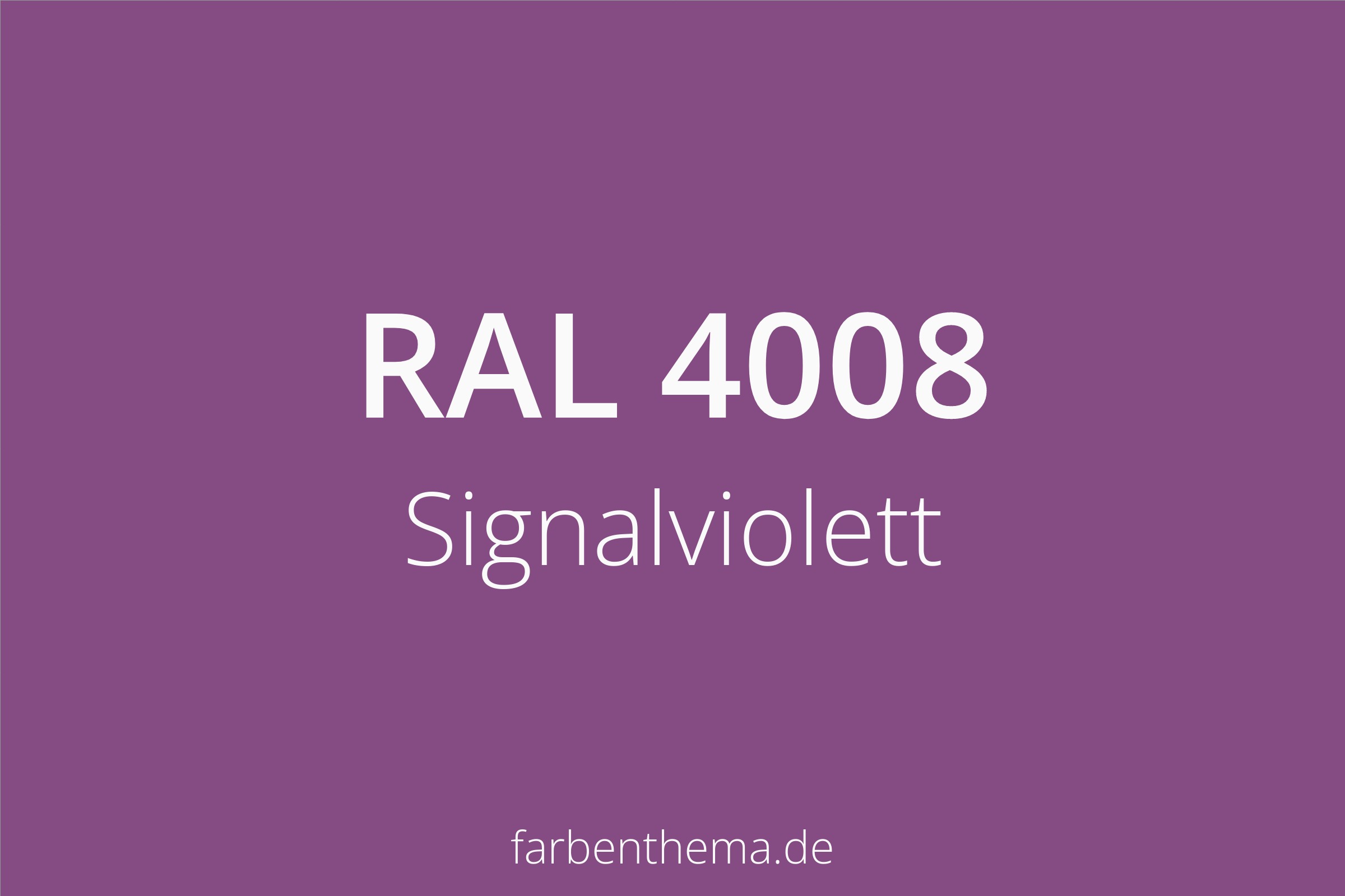 Ral Signalviolett Farbenthema