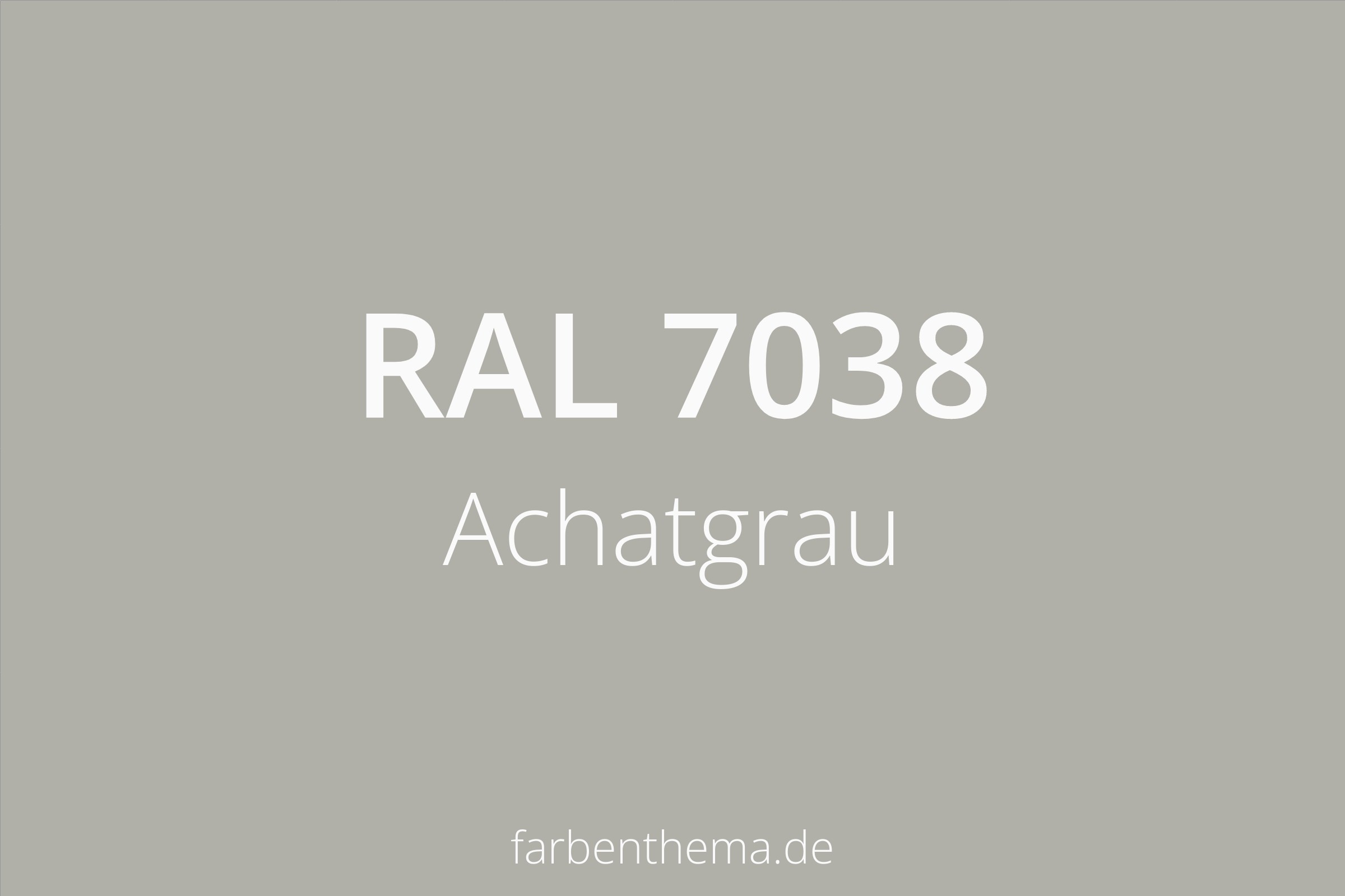 RAL 7038 Achatgrau Farbenthema